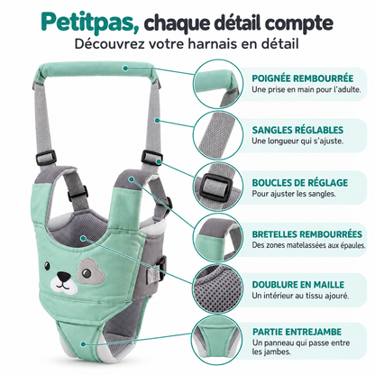Harnais de marche pour bébé